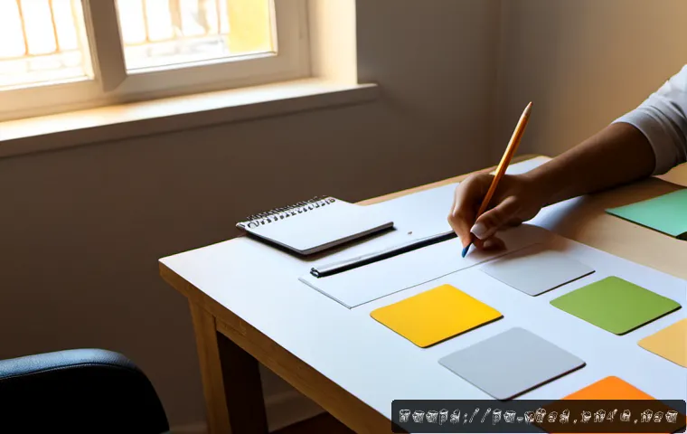 Home 17 시각디자인 과제 관리 방법 - Photorealistic Portuguese university student managing a visual design assignment at a clean home des...
